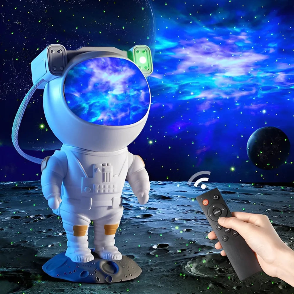 🌌 Proyector Astronauta Galaxia 360° 👨🚀✨
