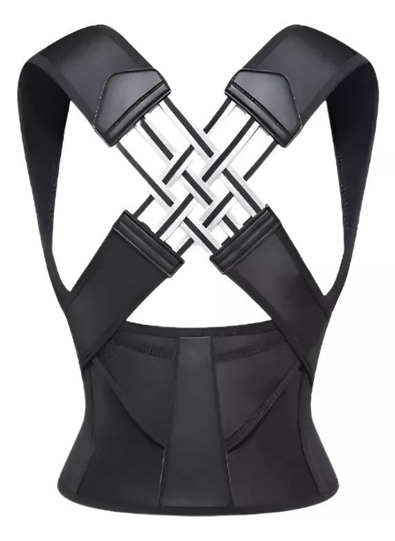 Corrector de Postura Ergonómico Ajustable – Soporte Cómodo para Espalda y Hombros