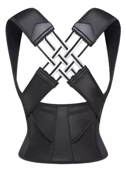 Corrector de Postura Ergonómico Ajustable – Soporte Cómodo para Espalda y Hombros