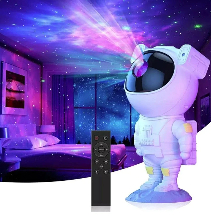 🌌 Proyector Astronauta Galaxia 360° 👨‍🚀✨
